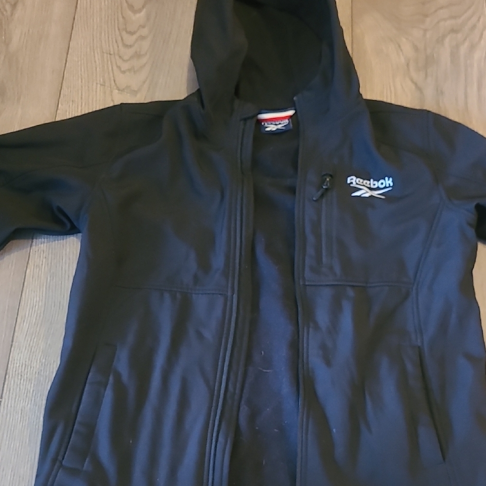 Reebok Black Full-Zip Hoodie